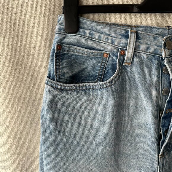 Denim Forum Aritzia The Joni High Rise Loose 29L Denim Jeans Pants US 30 - Picture 6 of 15